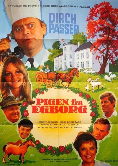 Смотреть фильм Девушка из Эгборга / Pigen fra Egborg (1969) онлайн в хорошем качестве SATRip
