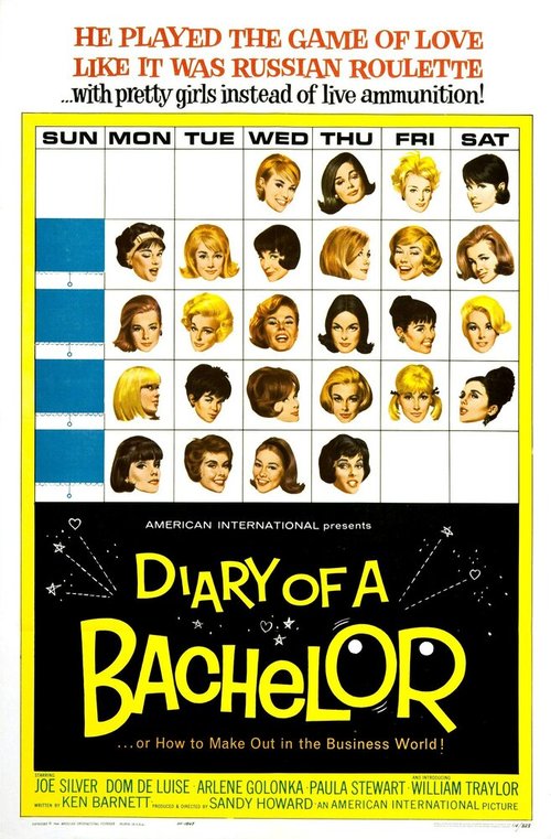 Смотреть фильм Diary of a Bachelor (1964) онлайн в хорошем качестве SATRip