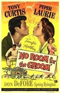 Смотреть фильм Для жениха нет места / No Room for the Groom (1952) онлайн в хорошем качестве SATRip