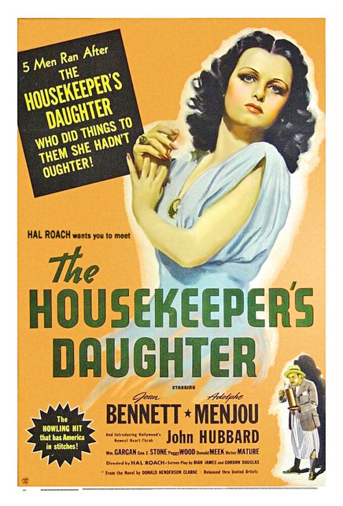 Смотреть фильм Дочь экономки / The Housekeeper's Daughter (1939) онлайн в хорошем качестве SATRip