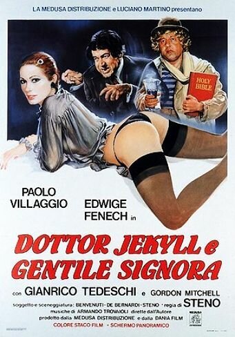 Смотреть фильм Доктор Джекилл и милая дама / Dottor Jekyll e gentile signora (1979) онлайн в хорошем качестве SATRip
