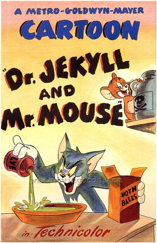 Смотреть фильм Доктор Джекилл и мистер Мышь / Dr. Jekyll and Mr. Mouse (1947) онлайн 