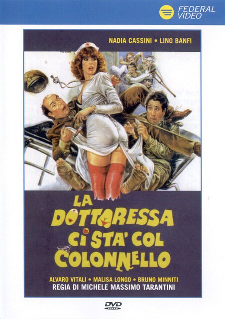 Смотреть фильм Докторша и полковник / La dottoressa ci sta col colonnello (1980) онлайн в хорошем качестве SATRip