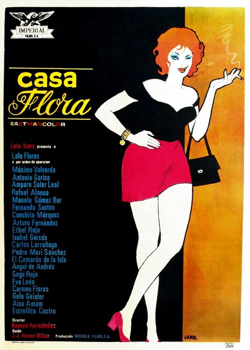 Смотреть фильм Дом Флоры / Casa Flora (1973) онлайн в хорошем качестве SATRip