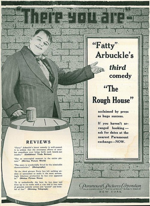 Смотреть фильм Дом грубых манер / The Rough House (1917) онлайн 