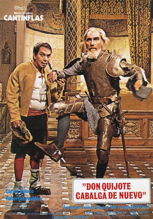 Смотреть фильм Дон Кихот снова в пути / Don Quijote cabalga de nuevo (1973) онлайн в хорошем качестве SATRip