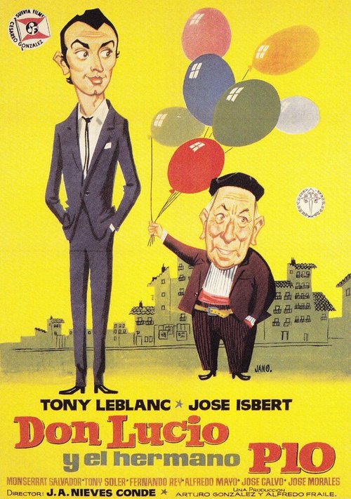 Смотреть фильм Don Lucio y el hermano Pío (1960) онлайн в хорошем качестве SATRip