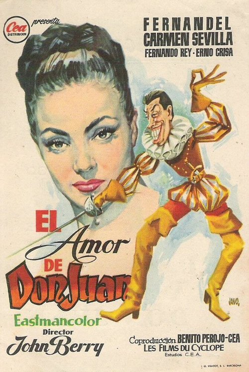 Смотреть фильм Дон Жуан / Don Juan (1956) онлайн в хорошем качестве SATRip