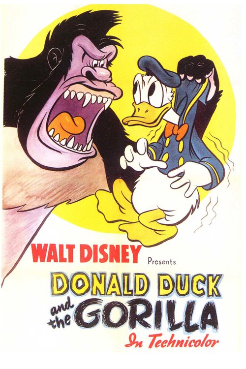 Смотреть фильм Дональд Дак и горилла / Donald Duck and the Gorilla (1944) онлайн 