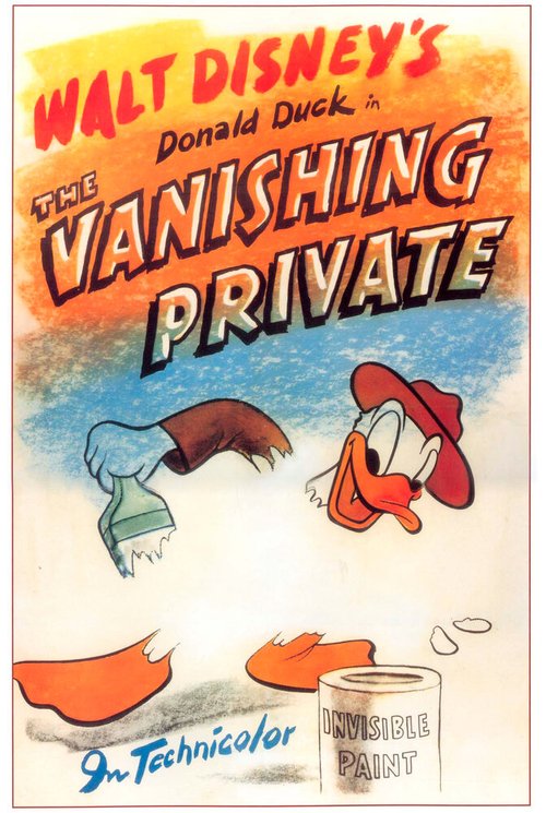 Смотреть фильм Дональд Дак — невидимка / The Vanishing Private (1942) онлайн 