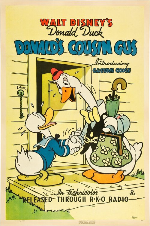 Смотреть фильм Дональд и кузен Гас / Donald's Cousin Gus (1939) онлайн 