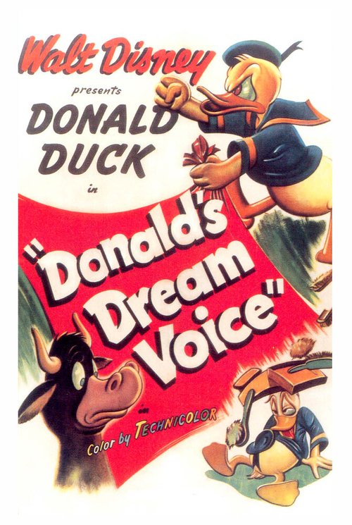 Смотреть фильм Donald's Dream Voice (1948) онлайн 
