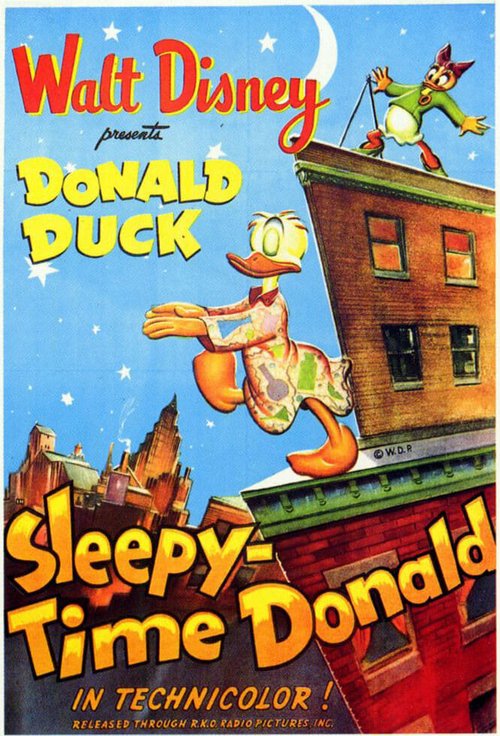 Смотреть фильм Дональд во сне / Sleepy Time Donald (1947) онлайн 