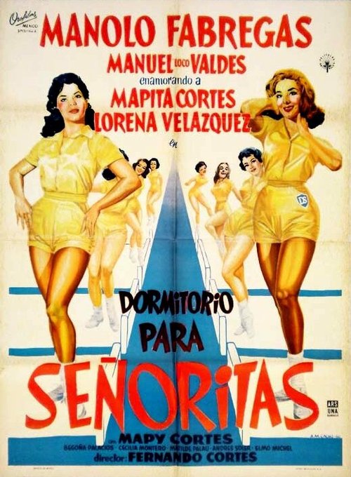 Смотреть фильм Dormitorio para señoritas (1960) онлайн в хорошем качестве SATRip