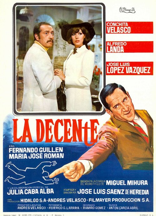 Смотреть фильм Достойная женщина / La decente (1971) онлайн в хорошем качестве SATRip