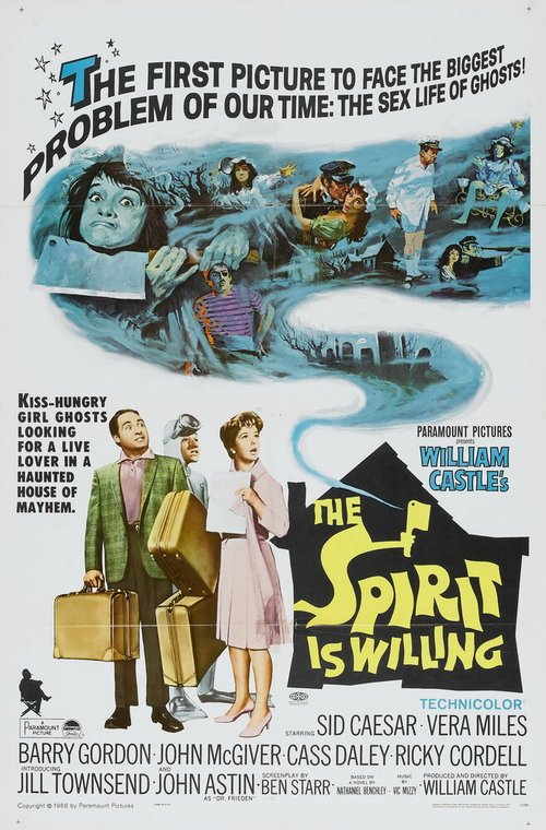 Смотреть фильм Дух желает / The Spirit Is Willing (1967) онлайн в хорошем качестве SATRip