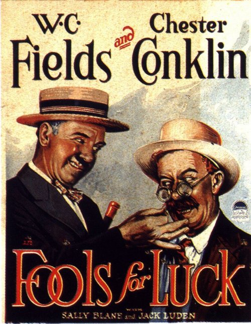 Смотреть фильм Дураки для удачи / Fools for Luck (1928) онлайн в хорошем качестве SATRip