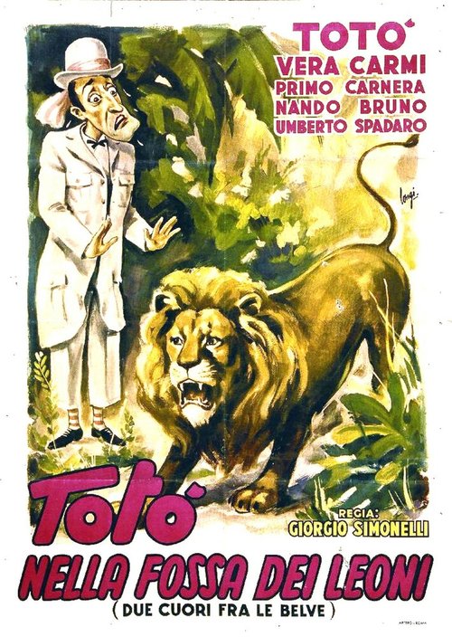 Смотреть фильм Два сердца среди зверей / Due cuori fra le belve (1943) онлайн в хорошем качестве SATRip