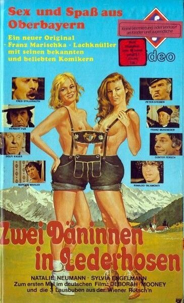 Смотреть фильм Две датчанки в кожаных штанах / Zwei Däninnen in Lederhosen (1979) онлайн в хорошем качестве SATRip