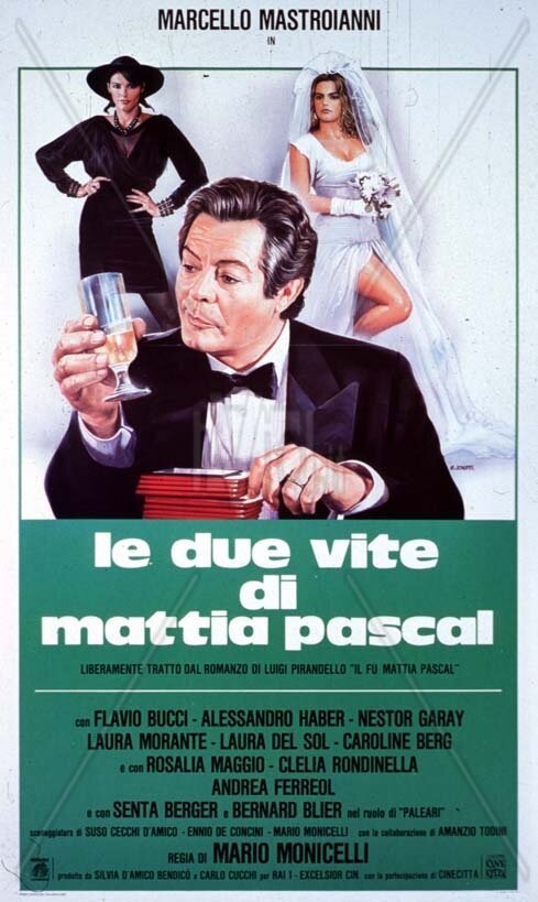 Смотреть фильм Две жизни Маттиа Паскаля / Le due vite di Mattia Pascal (1985) онлайн в хорошем качестве SATRip