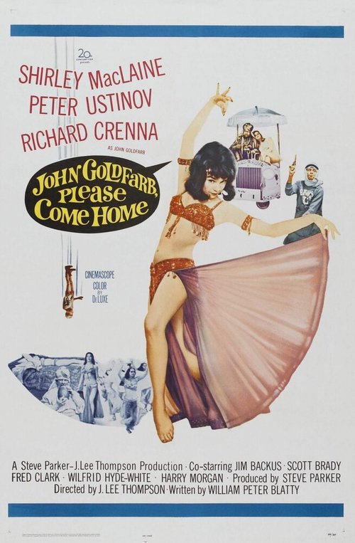 Смотреть фильм Джон Голдфарб, пожалуйста, иди домой! / John Goldfarb, Please Come Home! (1965) онлайн в хорошем качестве SATRip