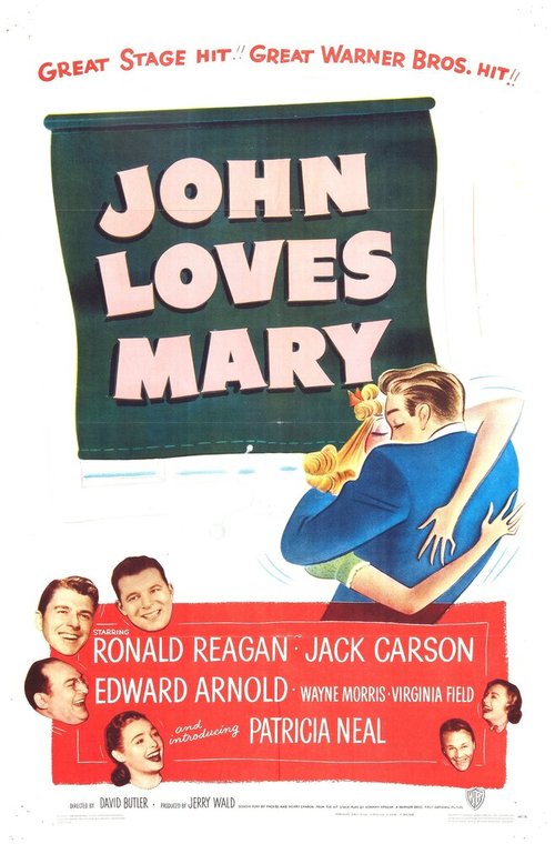 Смотреть фильм Джон любит Мэри / John Loves Mary (1949) онлайн в хорошем качестве SATRip