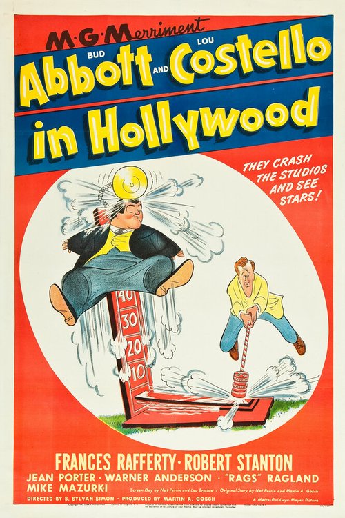Смотреть фильм Эбботт и Костелло в Голливуде / Bud Abbott and Lou Costello in Hollywood (1945) онлайн в хорошем качестве SATRip
