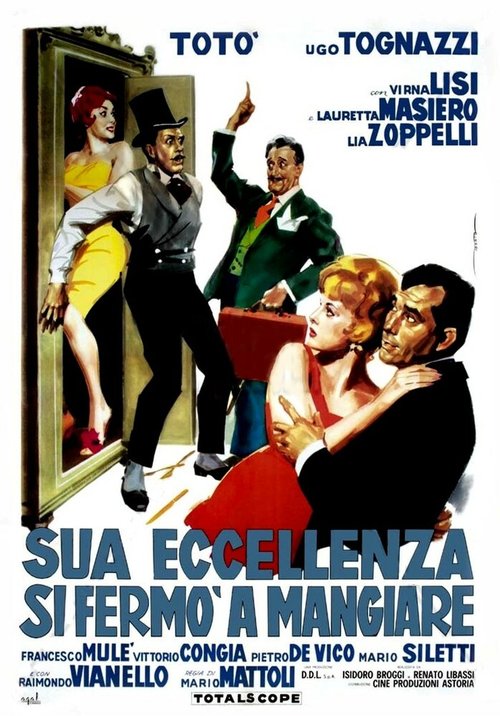 Смотреть фильм Его Светлость прекращает жрать / Sua Eccellenza si fermò a mangiare (1961) онлайн в хорошем качестве SATRip