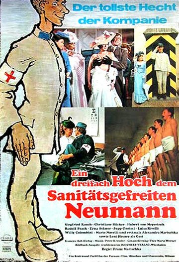 Смотреть фильм Ein dreifach Hoch dem Sanitätsgefreiten Neumann (1969) онлайн в хорошем качестве SATRip