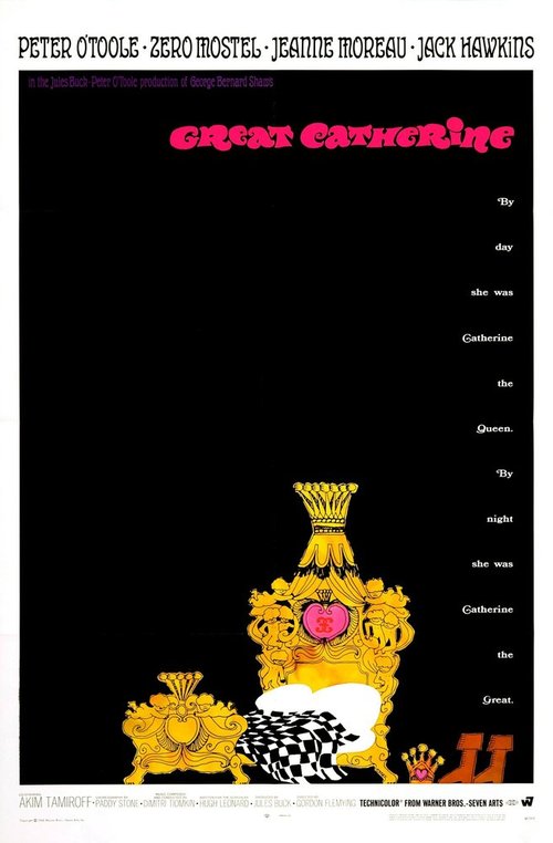 Смотреть фильм Екатерина Великая / Great Catherine (1968) онлайн в хорошем качестве SATRip