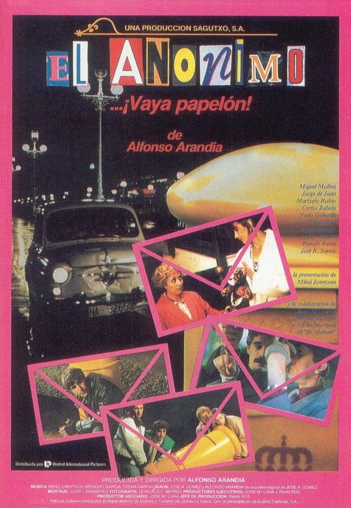Смотреть фильм El anónimo... ¡vaya papelón! (1990) онлайн в хорошем качестве HDRip
