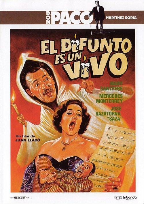 Смотреть фильм El difunto es un vivo (1956) онлайн в хорошем качестве SATRip