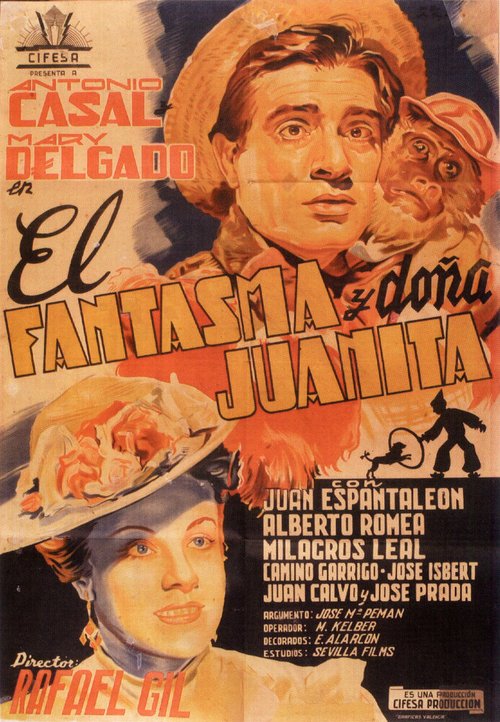 Смотреть фильм El fantasma y Dª Juanita (1945) онлайн в хорошем качестве SATRip