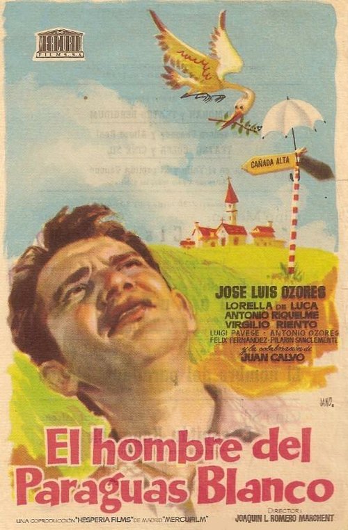 Смотреть фильм El hombre del paraguas blanco (1958) онлайн в хорошем качестве SATRip