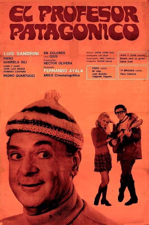 Смотреть фильм El profesor patagónico (1970) онлайн в хорошем качестве SATRip