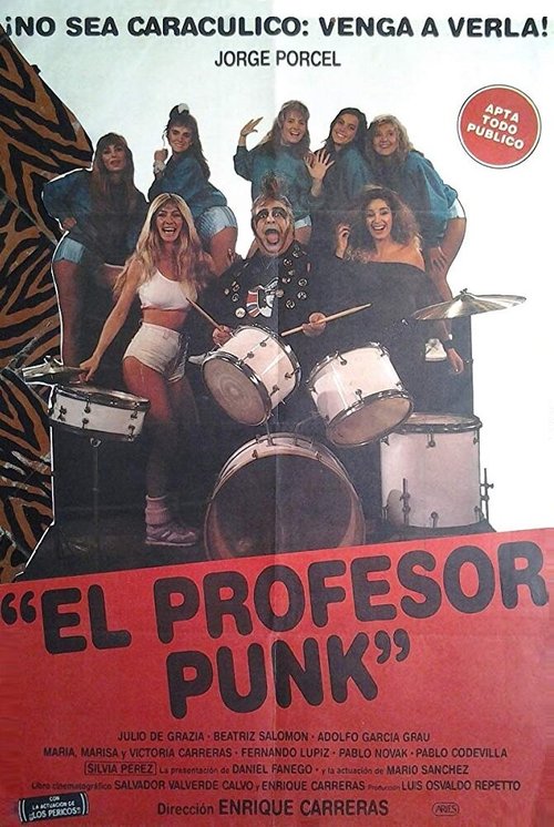 Смотреть фильм El profesor Punk (1988) онлайн в хорошем качестве SATRip