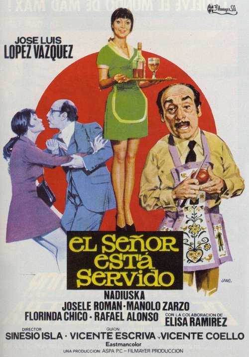 Смотреть фильм El señor está servido (1976) онлайн в хорошем качестве SATRip