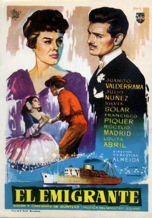 Смотреть фильм Эмигрант / El emigrante (1960) онлайн в хорошем качестве SATRip