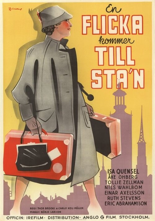 Смотреть фильм En flicka kommer till sta'n (1937) онлайн в хорошем качестве SATRip