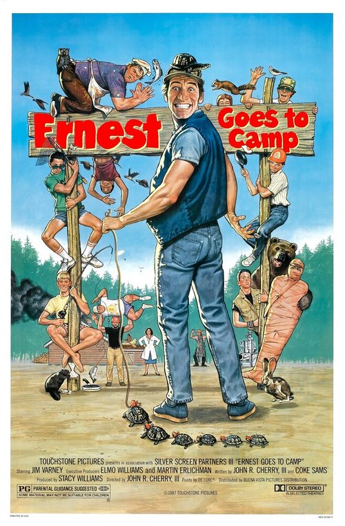 Смотреть фильм Эрнест едет в лагерь / Ernest Goes to Camp (1987) онлайн в хорошем качестве SATRip