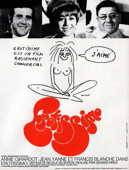 Смотреть фильм Эротиссимо / Erotissimo (1969) онлайн в хорошем качестве SATRip