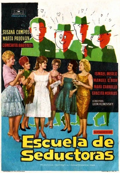 Смотреть фильм Escuela de seductoras (1962) онлайн в хорошем качестве SATRip