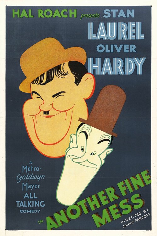 Смотреть фильм Еще одно чудесненькое дельце / Another Fine Mess (1930) онлайн в хорошем качестве SATRip