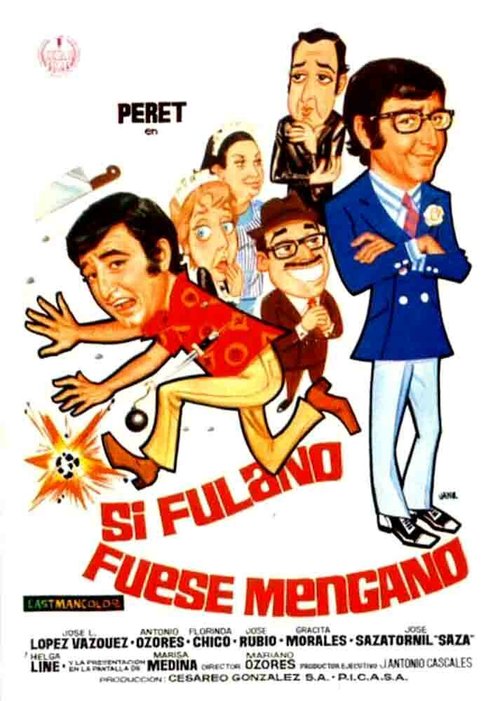 Смотреть фильм Если бы бабушка была дедушкой / Si Fulano fuese Mengano (1971) онлайн в хорошем качестве SATRip