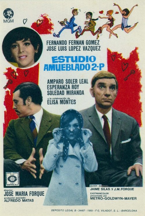 Смотреть фильм Estudio amueblado 2.P. (1969) онлайн в хорошем качестве SATRip