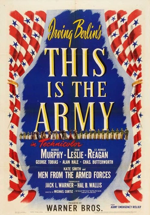 Смотреть фильм Это армия / This Is the Army (1943) онлайн в хорошем качестве SATRip