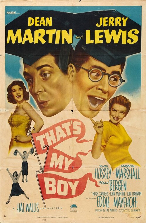 Смотреть фильм Это мой парень / That's My Boy (1951) онлайн в хорошем качестве SATRip