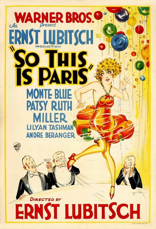Смотреть фильм Это тоже Париж / So This Is Paris (1926) онлайн в хорошем качестве SATRip