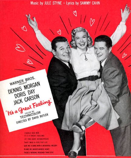 Смотреть фильм Это великое чувство / It's a Great Feeling (1949) онлайн в хорошем качестве SATRip