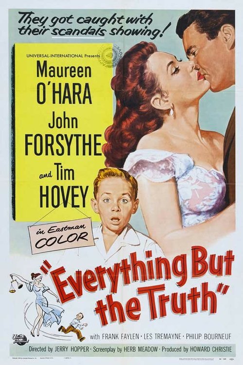 Смотреть фильм Everything But the Truth (1956) онлайн в хорошем качестве SATRip